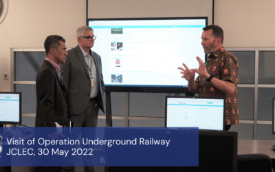 Visit of Operation Underground Railway