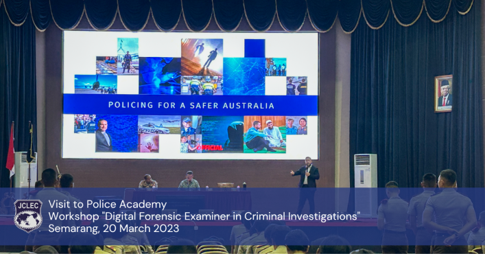 Kunjungan ke Akademi Kepolisian – Diskusi Interaktif Mengenai Peran Petugas Pemeriksa Forensik Digital dalam Investigasi Tindak Pidana