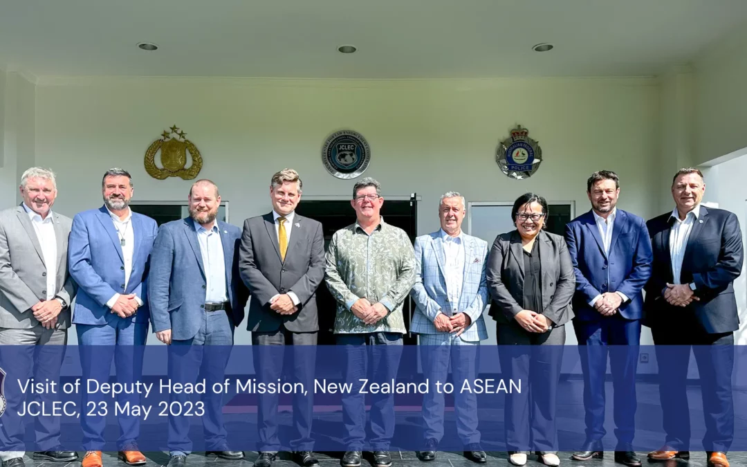JCLEC Executive Director Programs with the New Zealand Deputy of Mission to ASEAN