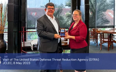 Kunjungan dari Defense Threat Reduction Agency (DTRA) Amerika Serikat