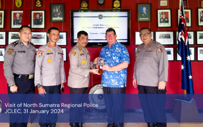 Visit of the North Sumatra Regional Police Representatives