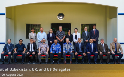 Visit of Uzbekistan, UK, and US Delegates