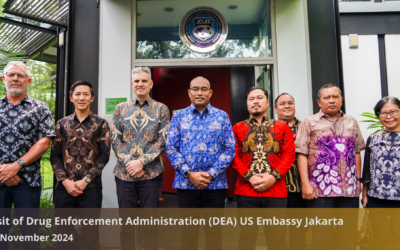 The Visit of the US Jakarta Embassy of the Drug Enforcement Administration (DEA)