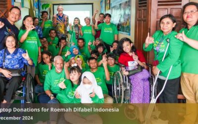 Donasi JCLEC untuk Yayasan Roemah Difabel Indonesia di Semarang