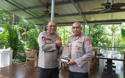 Kunjungan dari Korps Kepolisian Perairan dan Udara Badan Pemelihara Keamanan Kepolisian Negara Republik Indonesia (Korpolairud Baharkam Polri)