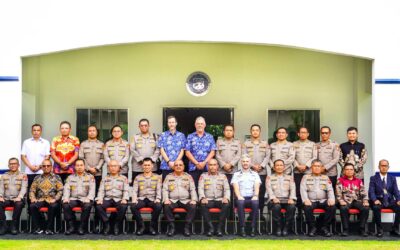 Welcoming the Head of the INP Education and Training Institution Visit to JCLEC