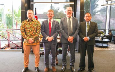 Welcoming the Deputy Director within National Security Directorate, UK FCDO at JCLEC