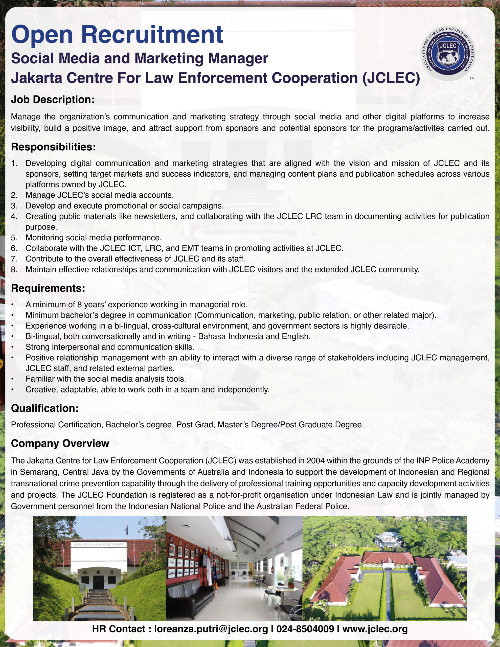 Interpreter and Translator Vacancy