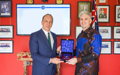 Welcoming French Ambassador to Indonesia, Timor-Leste, and ASEAN