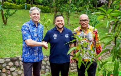 Farewell and Tree Planting for Will Pham, JCLEC Technical Advisor, AFP (2022-2026)