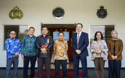 Welcoming a Delegation from Ministry of Foreign Affairs of the Republic of Indonesia