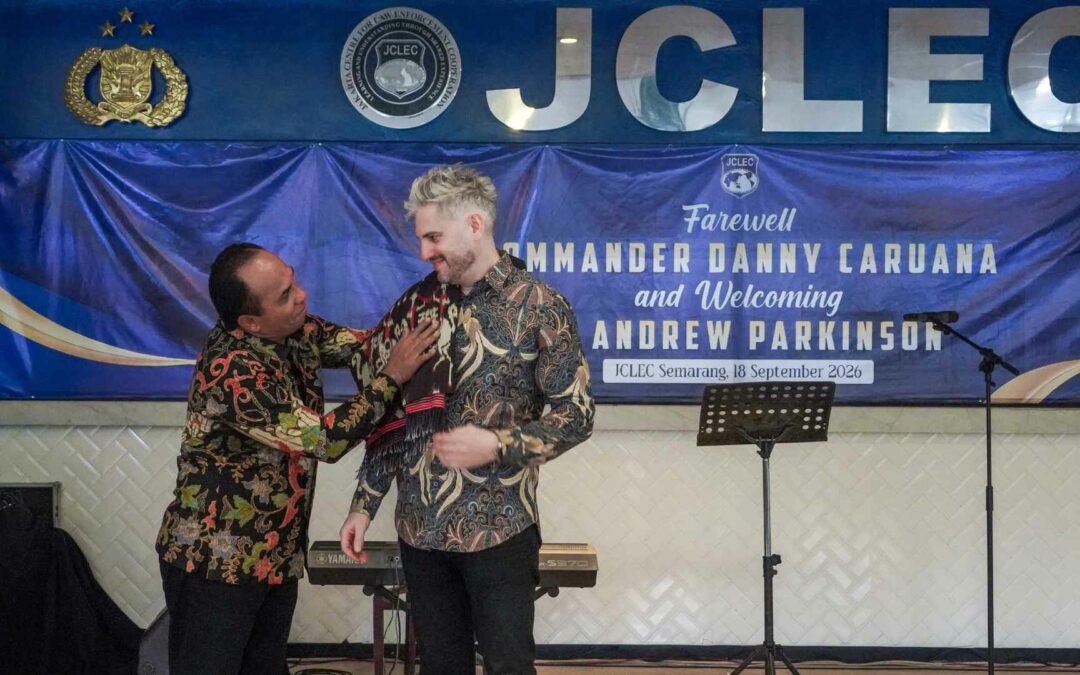 Farewell Event of JCLEC Executive Director Programs 2024-2026, Commander Danny Caruana